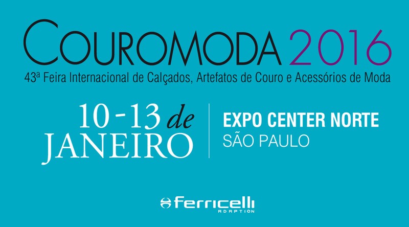 Ferricelli participa da 43ª edição da Couromoda 2016