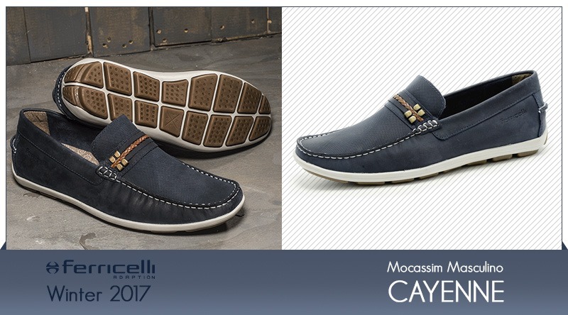 Mocassim Masculino Ferricelli Cayenne