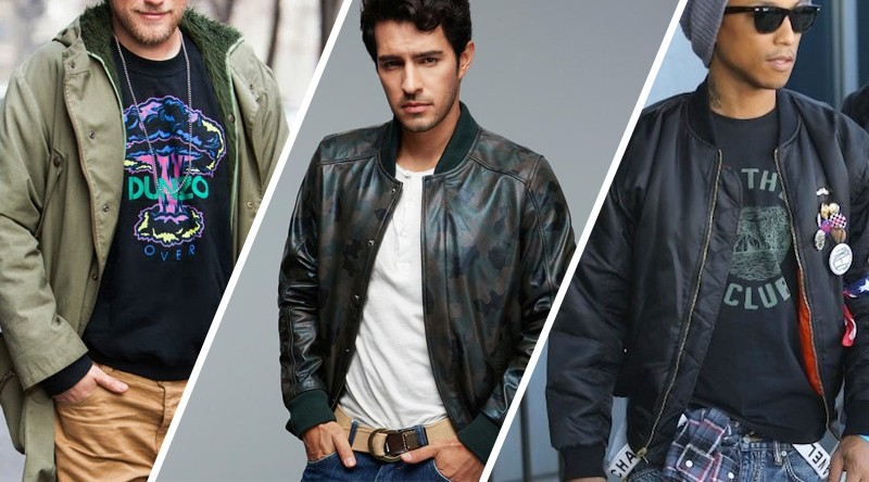 Jaqueta bomber masculina: dicas de como usar a Bomber Jacket