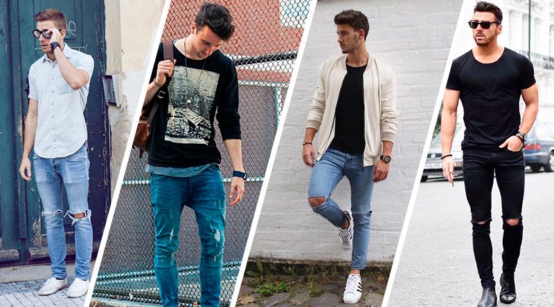 Destroyed Jeans: estilo e conforto no calor