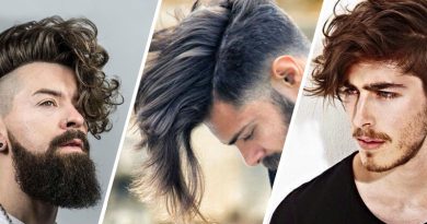 undercut com franja longa