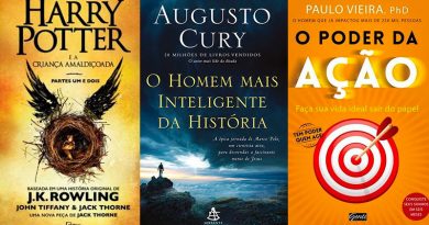 3 Livros mais vendidos para homens em 2016