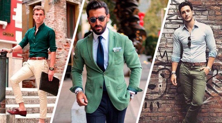 Look Masculino: Qual Cor Combina Com Verde?
