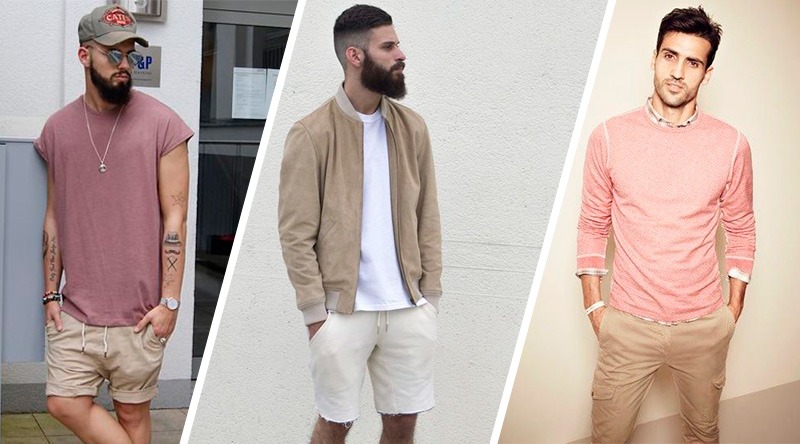 Look masculino tons pastel