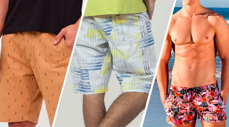 Bermudas e shorts estampados: apostas do verão