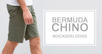 Looks com bermuda chino masculina